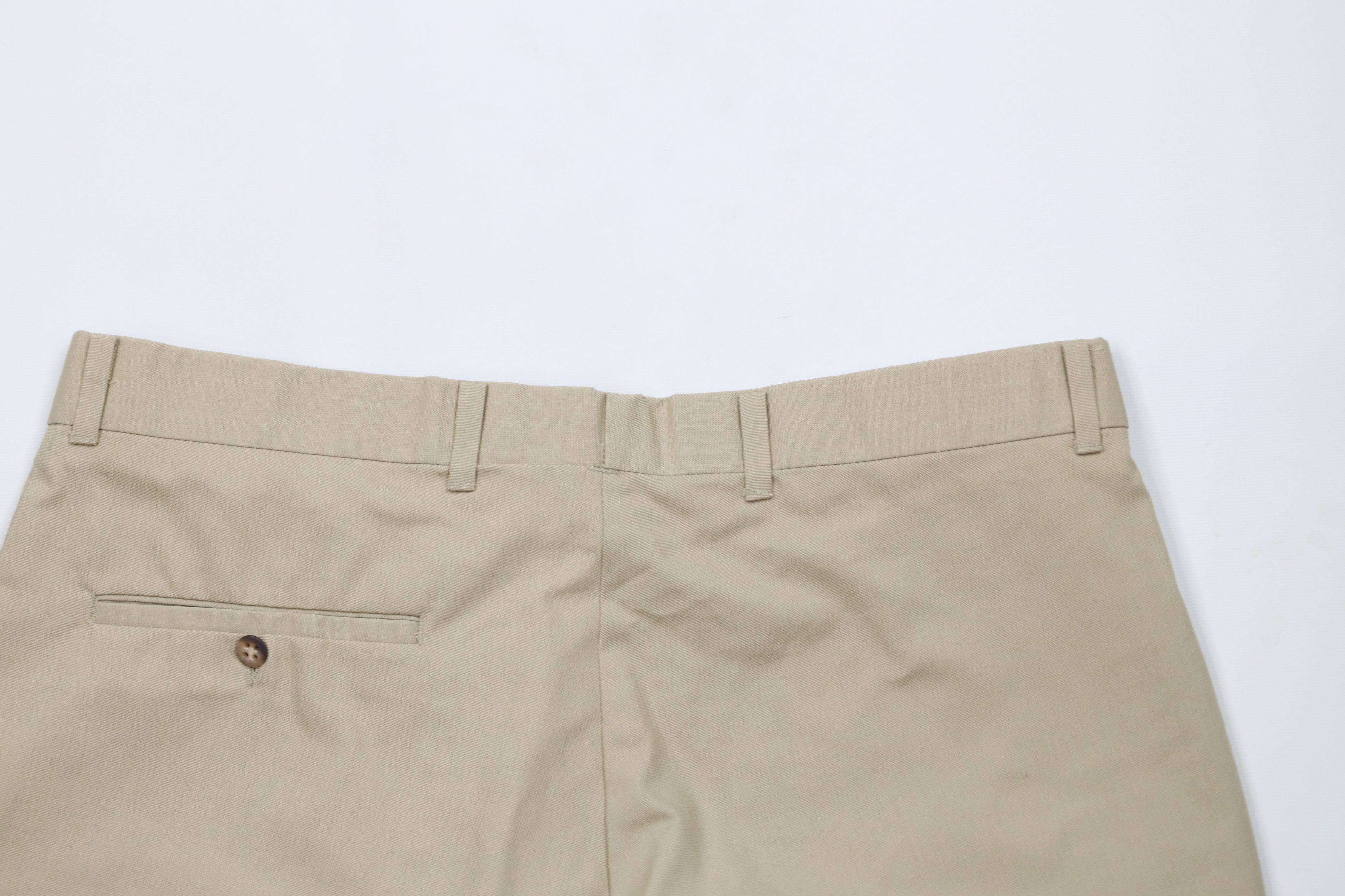 Vintage Vintage 70s Streetwear Made Above Knee Chino Shorts USA Size US 34 / EU 50 - 8 Thumbnail