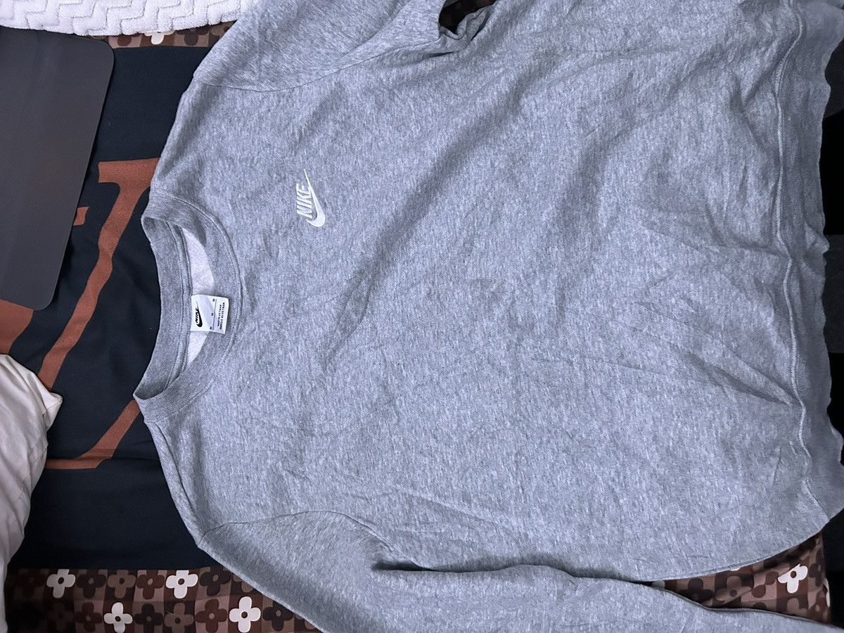 Nike Grey nike sweatshirt Size US M / EU 48-50 / 2 - 1 Thumbnail