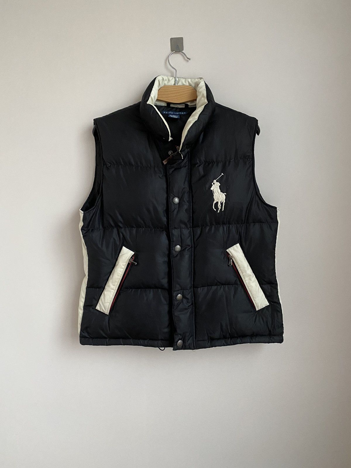 Polo Ralph Lauren × Ralph Lauren × Vintage Ralph Lauren Women's Vintage Vest Size L / US 10 / IT 46 - 1 Thumbnail