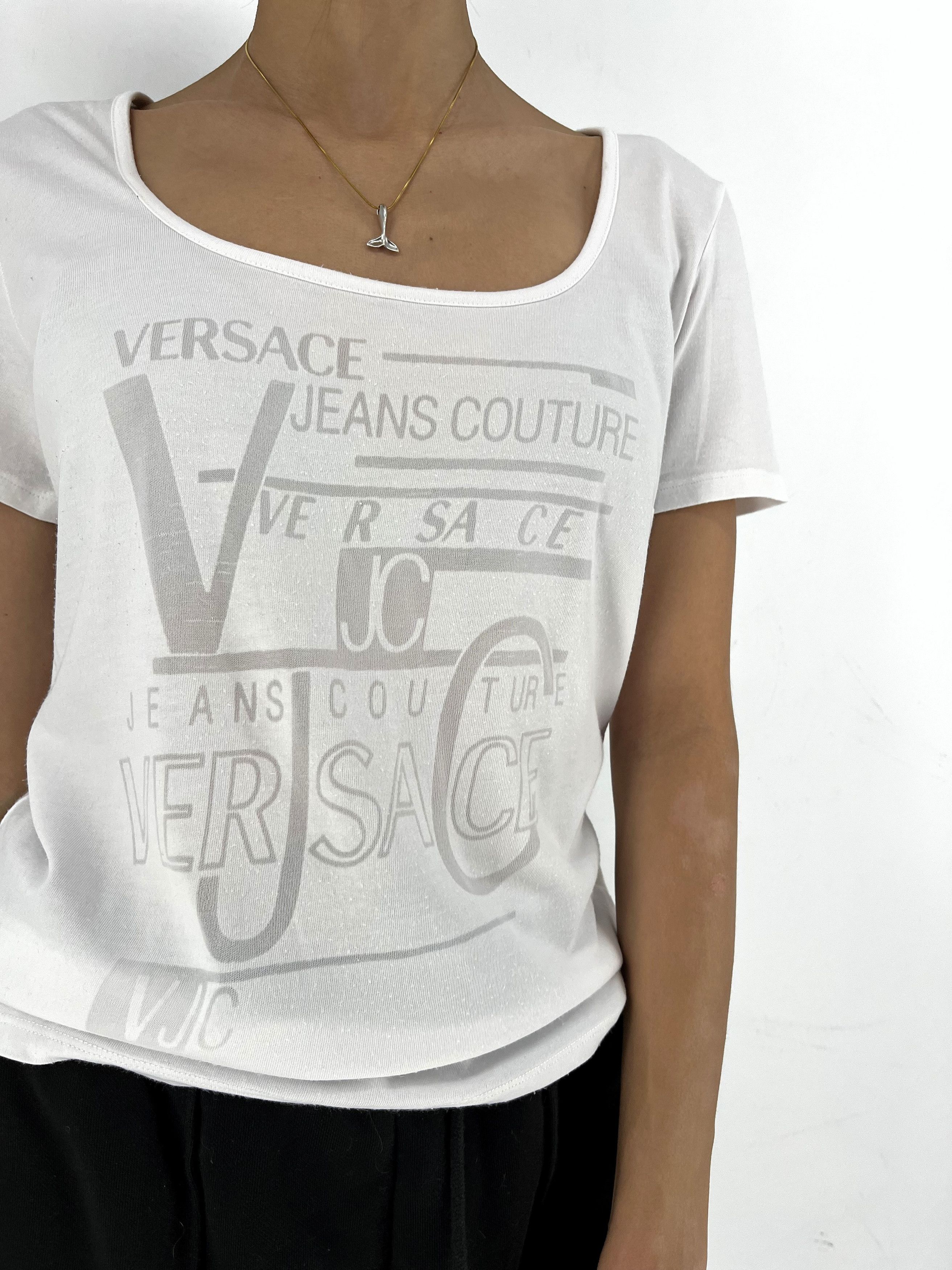 Versace Gianni Versace Jeans medusa meduza tee shirt 90s OLD MONEY Size M / US 6-8 / IT 42-44 - 6 Thumbnail