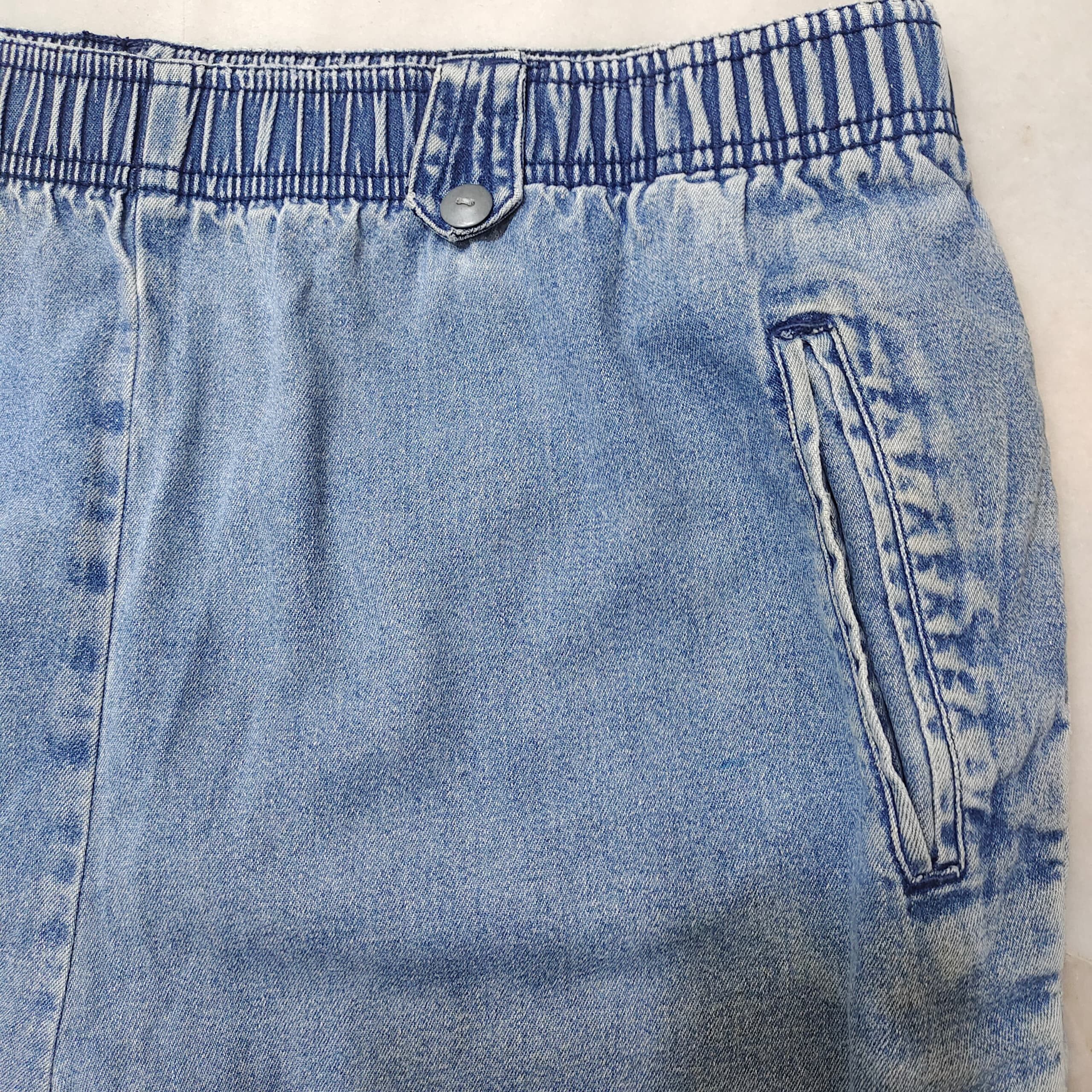 Levi's × Levi's Vintage Clothing VINTAGE DISTRESSED LEVIS TRAVELERS BLUE DENIM SHORT PANTS Size US 38 / EU 54 - 3 Thumbnail