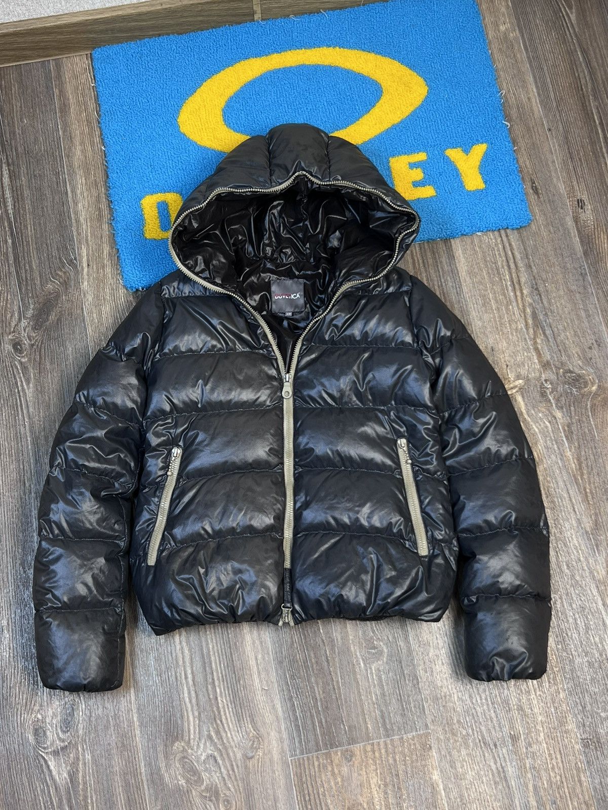 Duvetica × Vintage Duvetica Full Zip Grey Puffer Jacket Duvetica × Vintage Duvetica Full Zip Grey Puffer Jacket