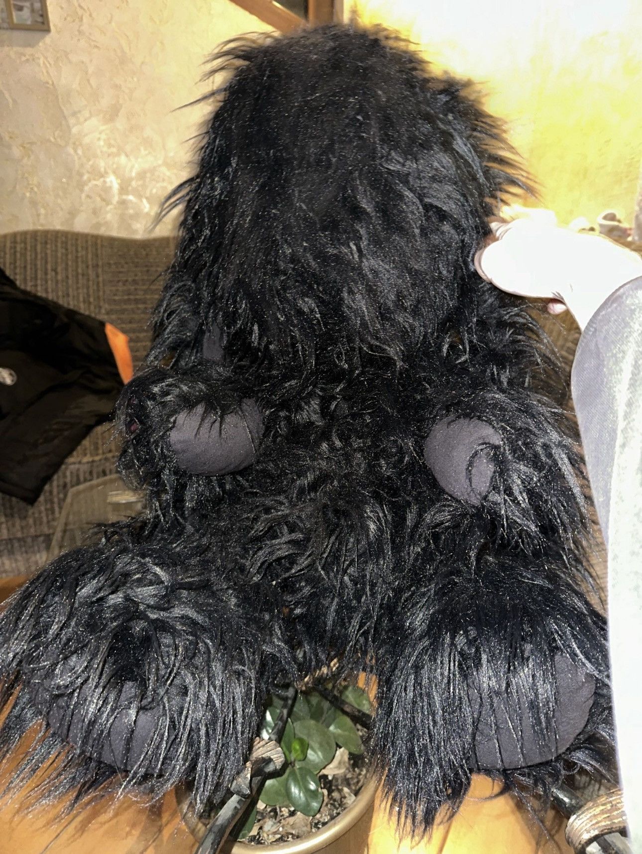 Custommade × Handmade × Other Custom Fur Y2K Backpack Bunny, Goth Rabbit Size ONE SIZE - 2 Thumbnail