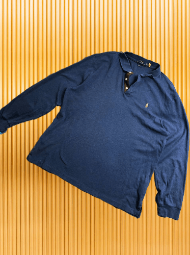 Polo Ralph Lauren Vintage Polo Ralph Lauren Rugby Shirt Size US XXL / EU 58 / 5 - 1 Thumbnail