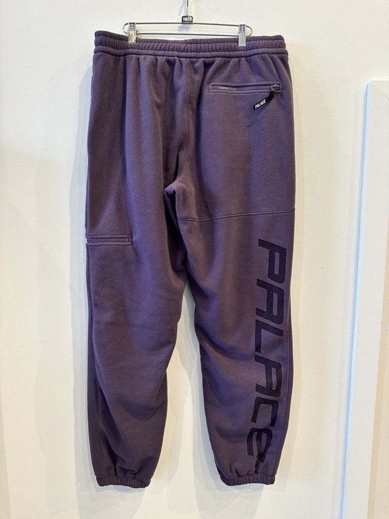 image of Palace Polar Fleece Pants XL in Purple, Men's (Size 36)