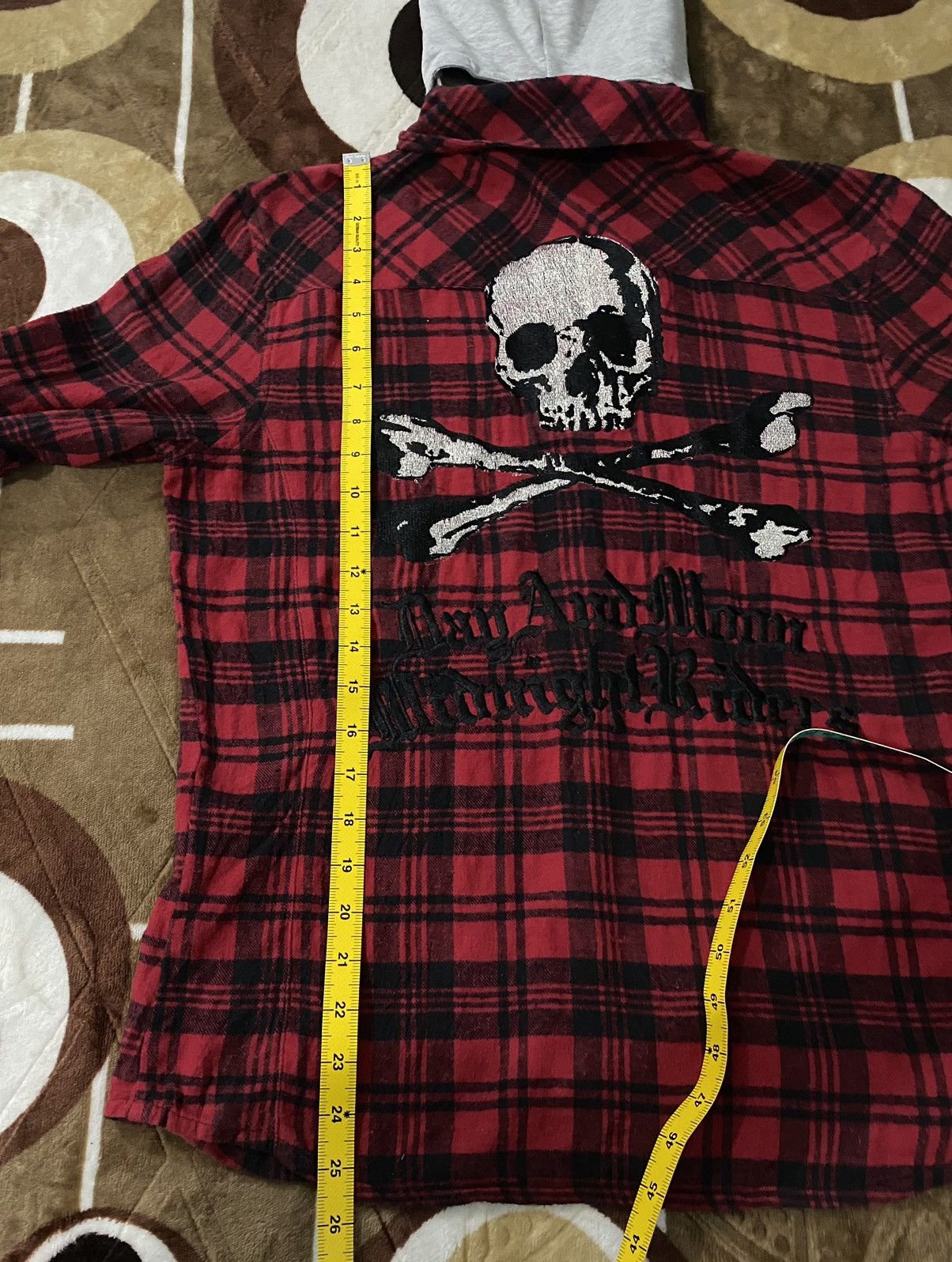 Hysteric Glamour Y2k skull ifsixwasnine flannel hoodie Size US M / EU 48-50 / 2 - 10 Thumbnail