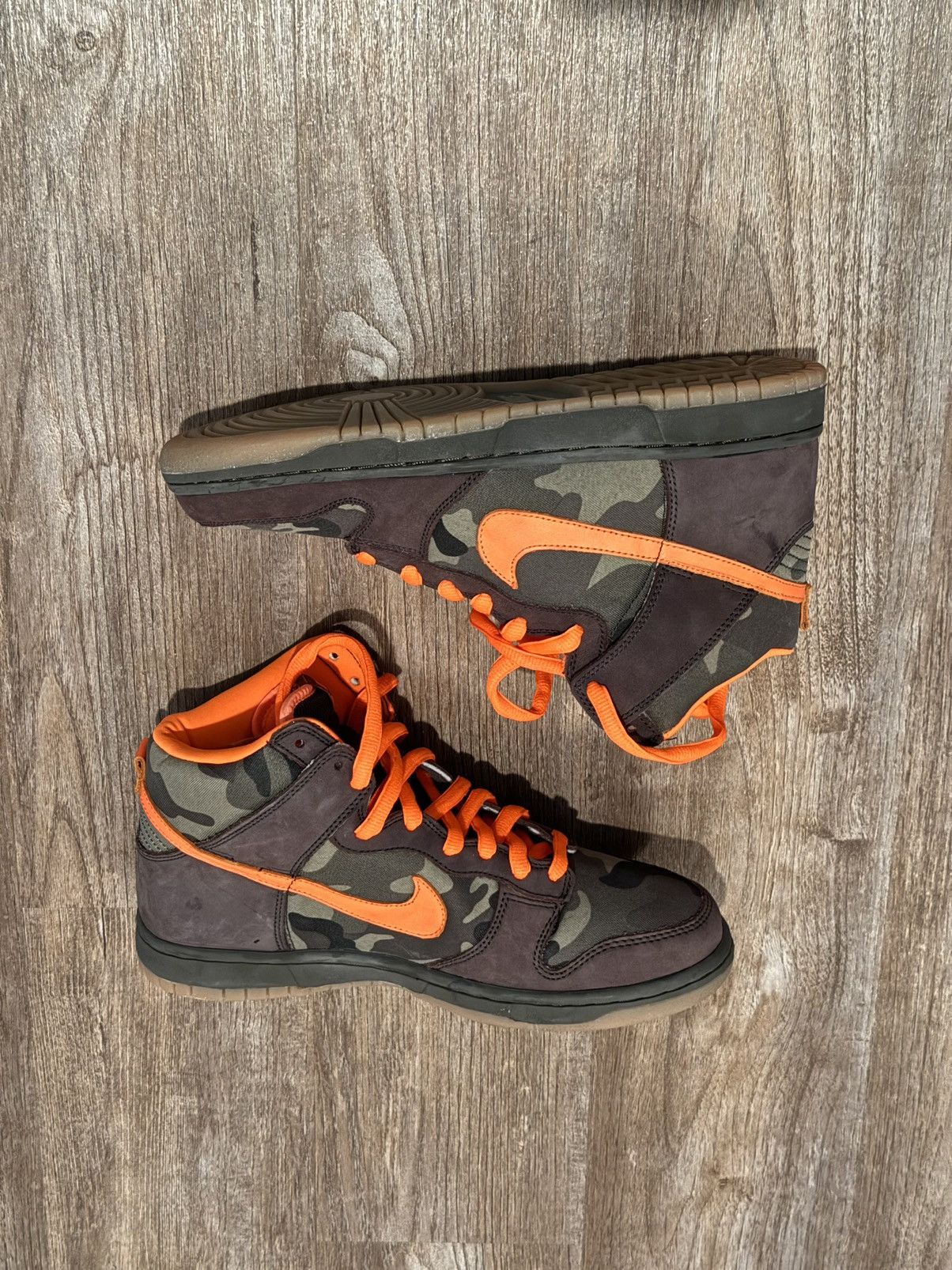 Nike Nike SB “Brian Anderson” HiTops Camo DS Size US 9.5 / EU 42-43 - 1 Thumbnail
