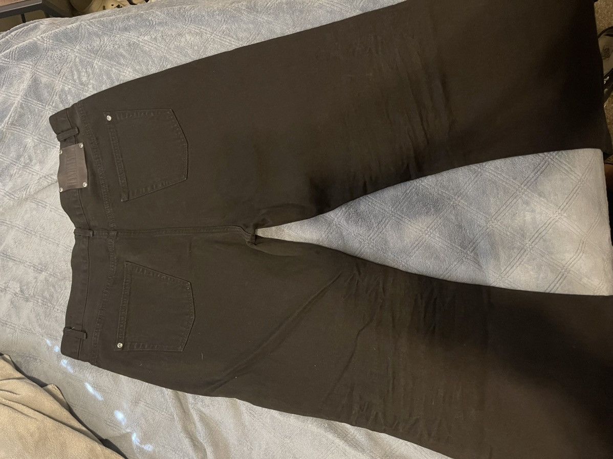 Handmade Black Raw Flared Denim Size US 36 / EU 52 - 2 Thumbnail