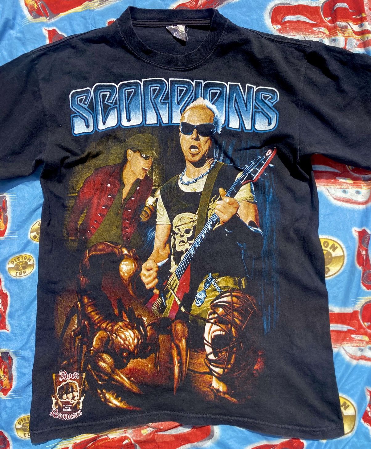 Giant SCORPIONS Vintage Mexican Bootleg All-Over Print Size US L / EU 52-54 / 3 - 1 Thumbnail
