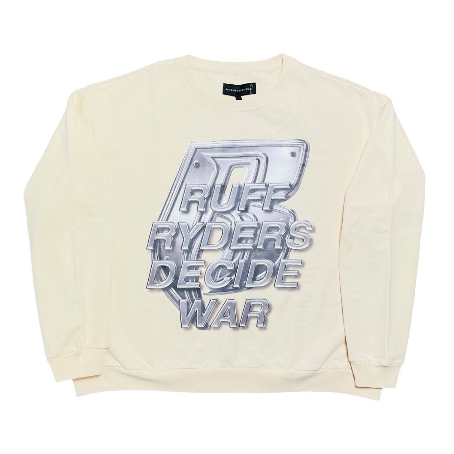 Ruff Ryders Crewneck Sweatshirt Ivory Multi