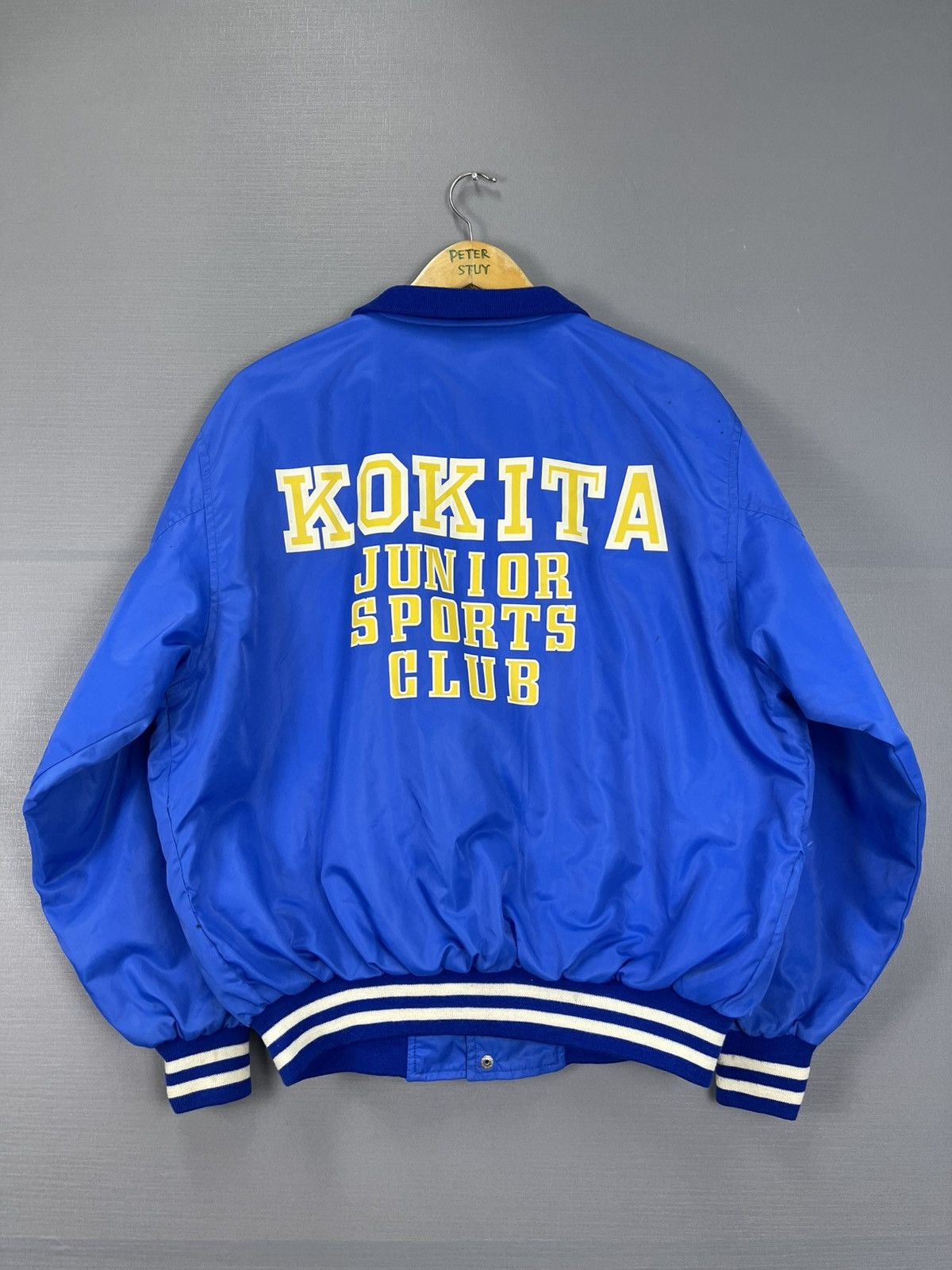 NCAA × Vintage Vintage NCAA Kokita Campus Jacket Size US L / EU 52-54 / 3 - 12 Thumbnail