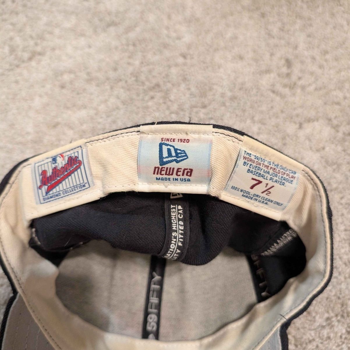 New Era 90s New Era 59FIFTY Cleveland Indians Chief Wahoo Hat 7 1/2 Size ONE SIZE - 2 Thumbnail