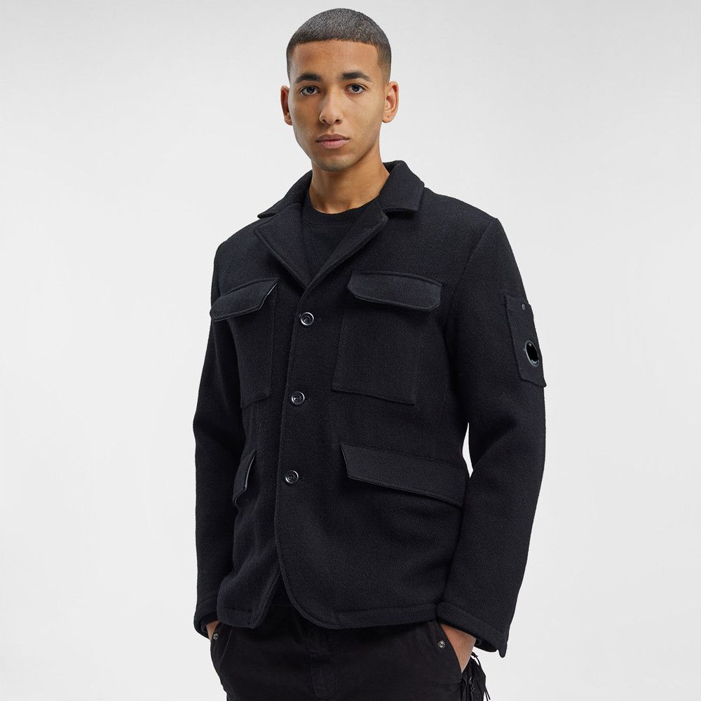 C.P. Company o1y1224 Coat in Black Size US L / EU 52-54 / 3 - 2 Thumbnail