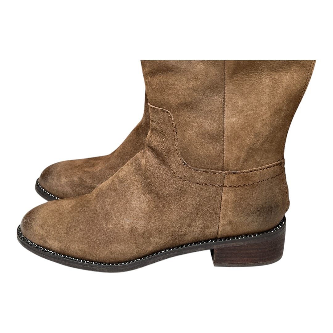 Franco Sarto Franco Sarto Brenna Brown Suede Boots Size 8 Wide Calf Size US 8 / IT 38 - 8 Thumbnail