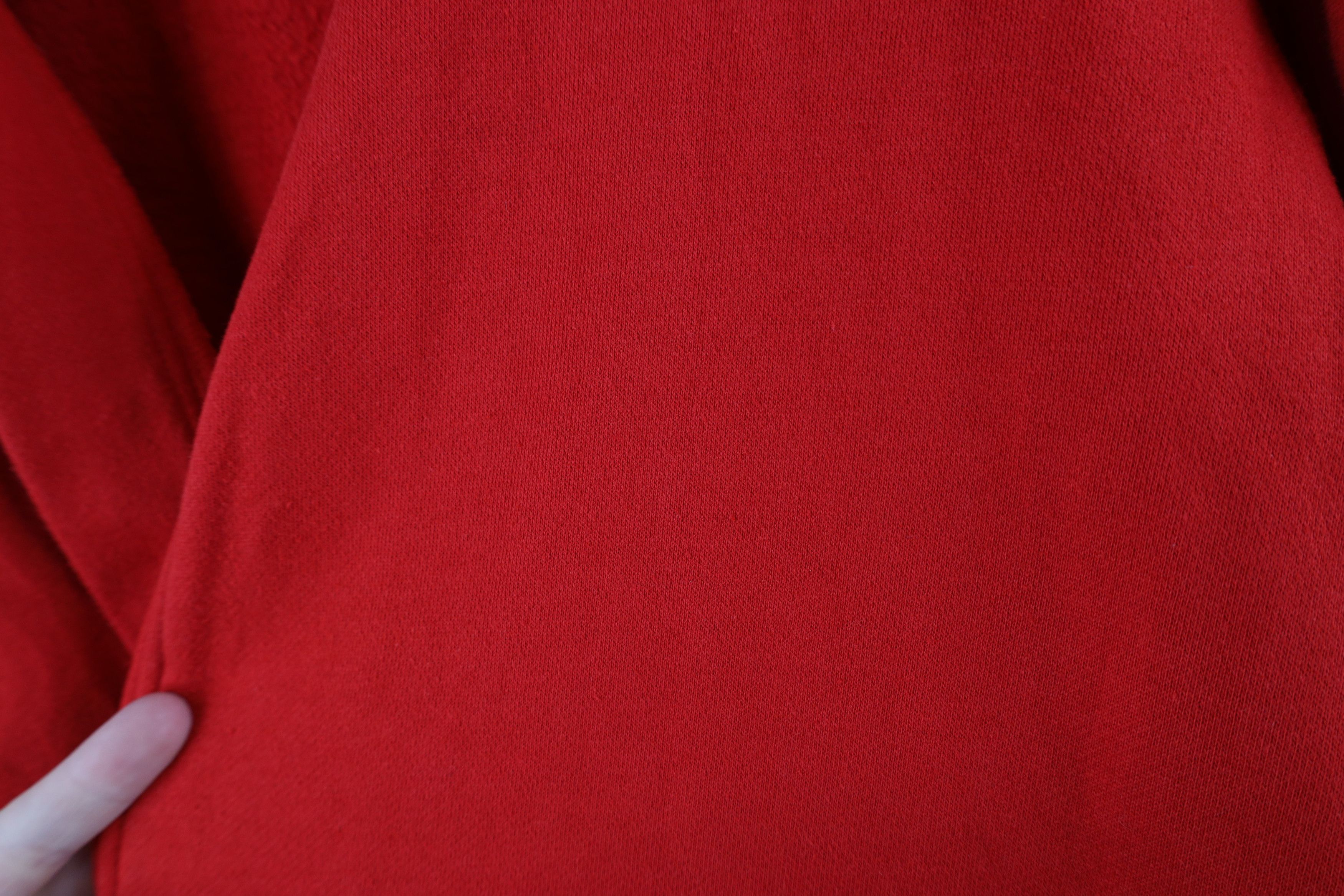 Vintage Vintage 90s Streetwear Button Cardigan Sweatshirt Red Size L / US 10 / IT 46 - 4 Thumbnail