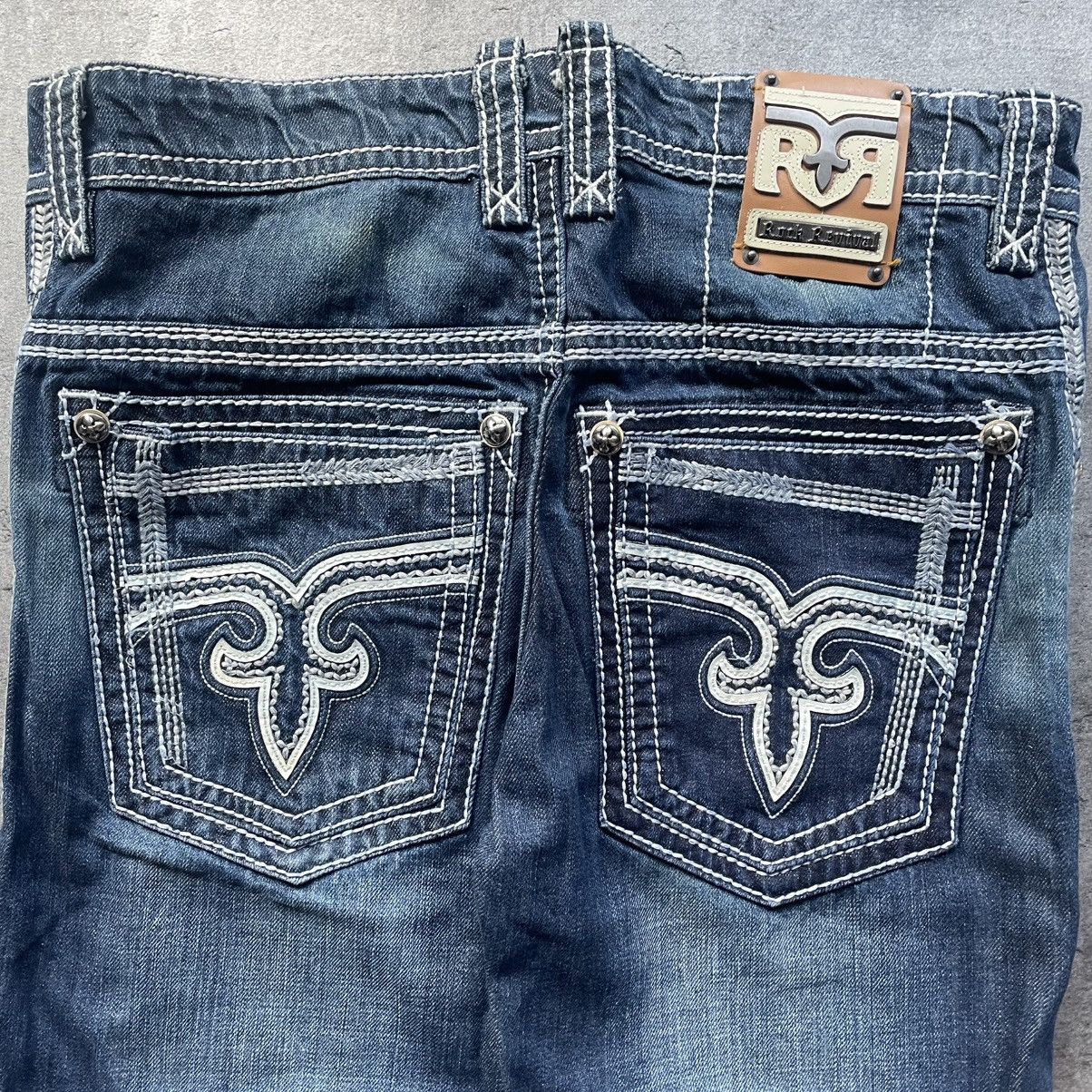 Rock Revival × Vintage NWT Rock Revival Cyrek Chorme Hearts Style Pants Size US 34 / EU 50 - 3 Thumbnail