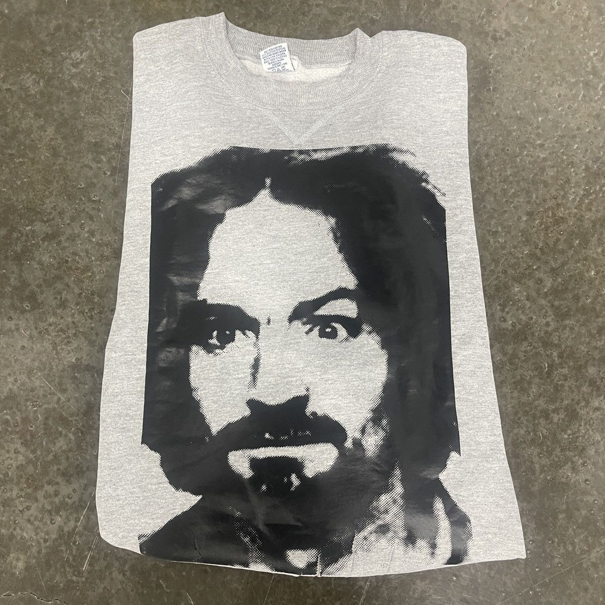 Vintage Vintage Charles Manson Russel Crewneck Size US S / EU 44-46 / 1 - 1 Thumbnail