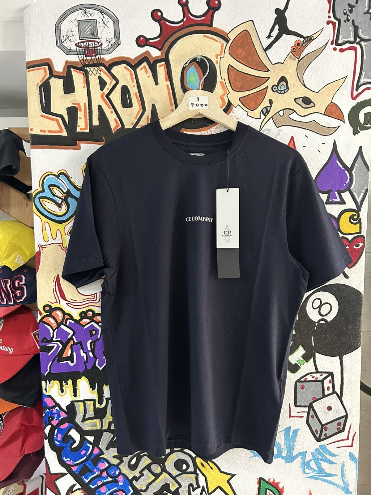 C.P. Company Brand new Cp company font Black Tee Size US S / EU 44-46 / 1 - 1 Thumbnail