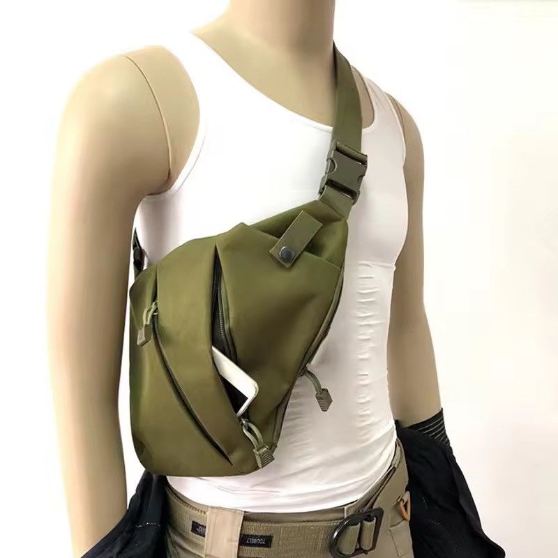 Japanese Brand Mitsuoka x Shia Shoulder Chest Y2K Gorpcore Crossbody Bag Size ONE SIZE - 3 Thumbnail