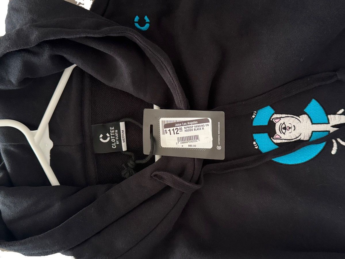 RIPNDIP hanging on hoodie RIPNDIP Size US M / EU 48-50 / 2 - 3 Thumbnail