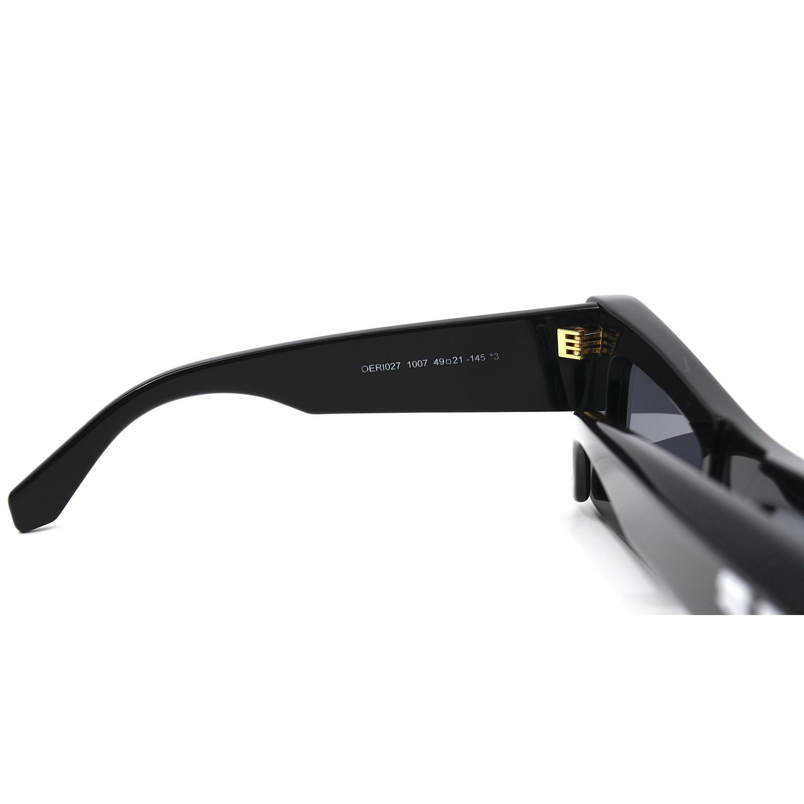 Off-White NEW! OFF-WHITE ACCRA OER1027 1007 BLACK GREY SUNGLASSES Size ONE SIZE - 9 Thumbnail
