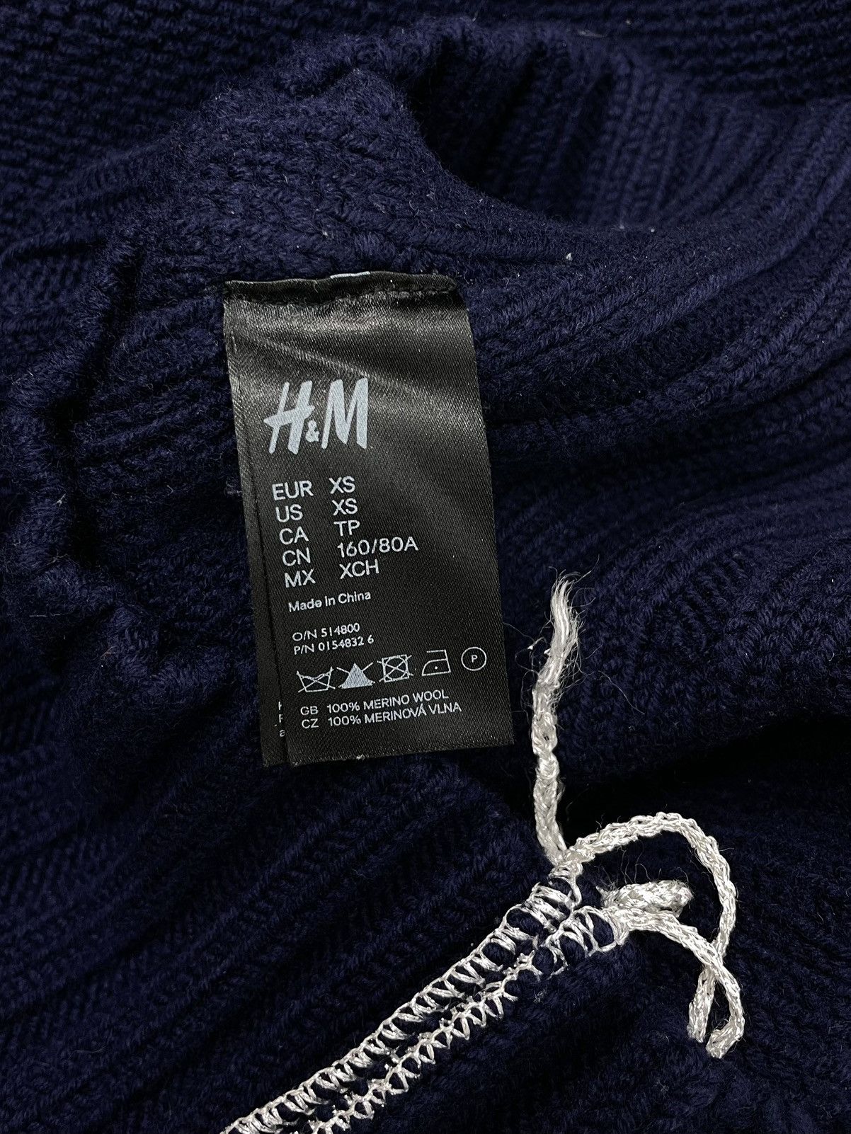 H&M × Maison Margiela Maison Martin Margiela x H&M Merino Wool Knit Dress Size XS / US 0-2 / IT 36-38 - 12 Thumbnail