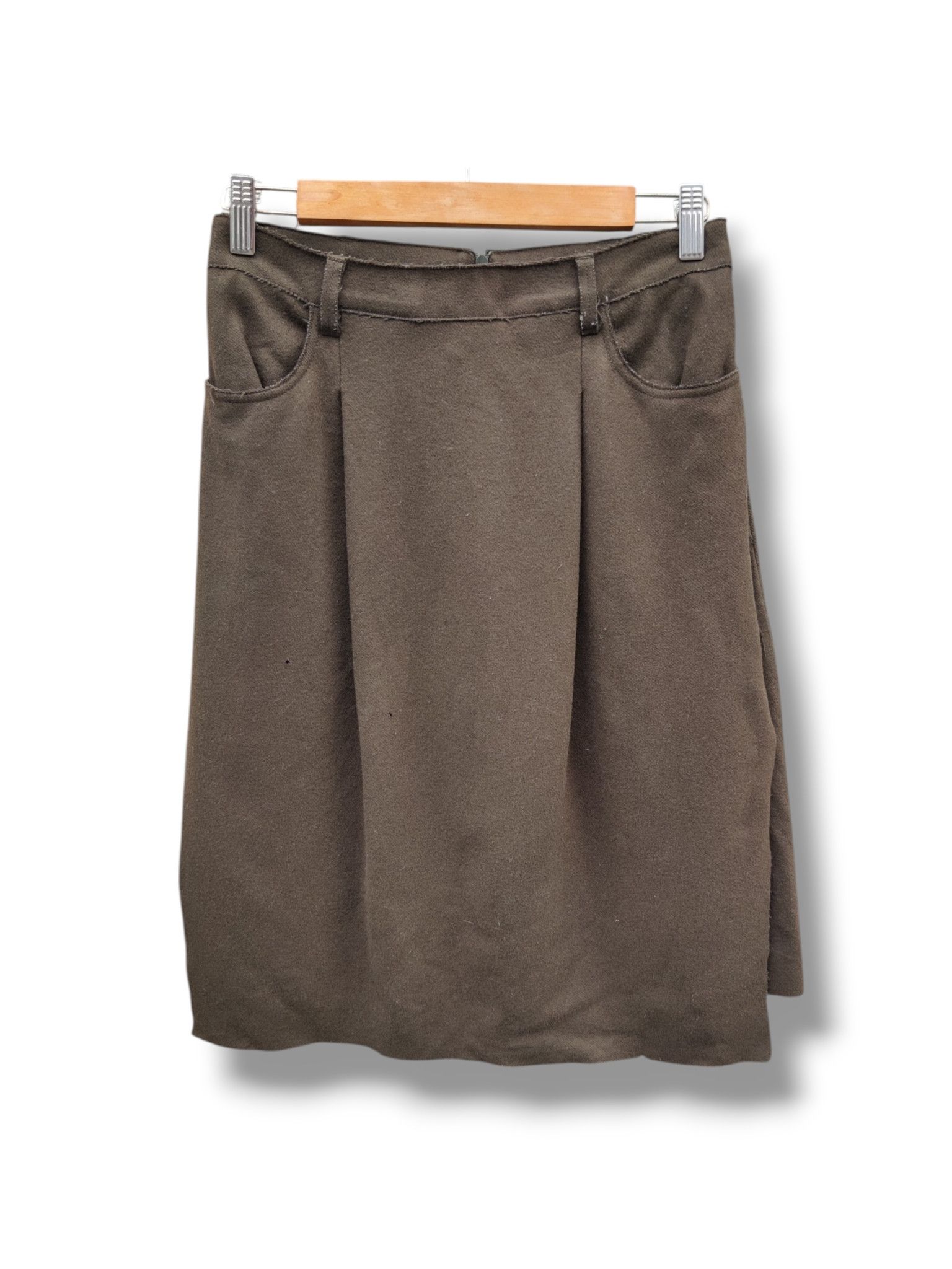 Acne Studios Vintage Acne Studio Distructive Wool Glide Paw14 Skirt Size 26" / US 2 / IT 38 - 1 Thumbnail