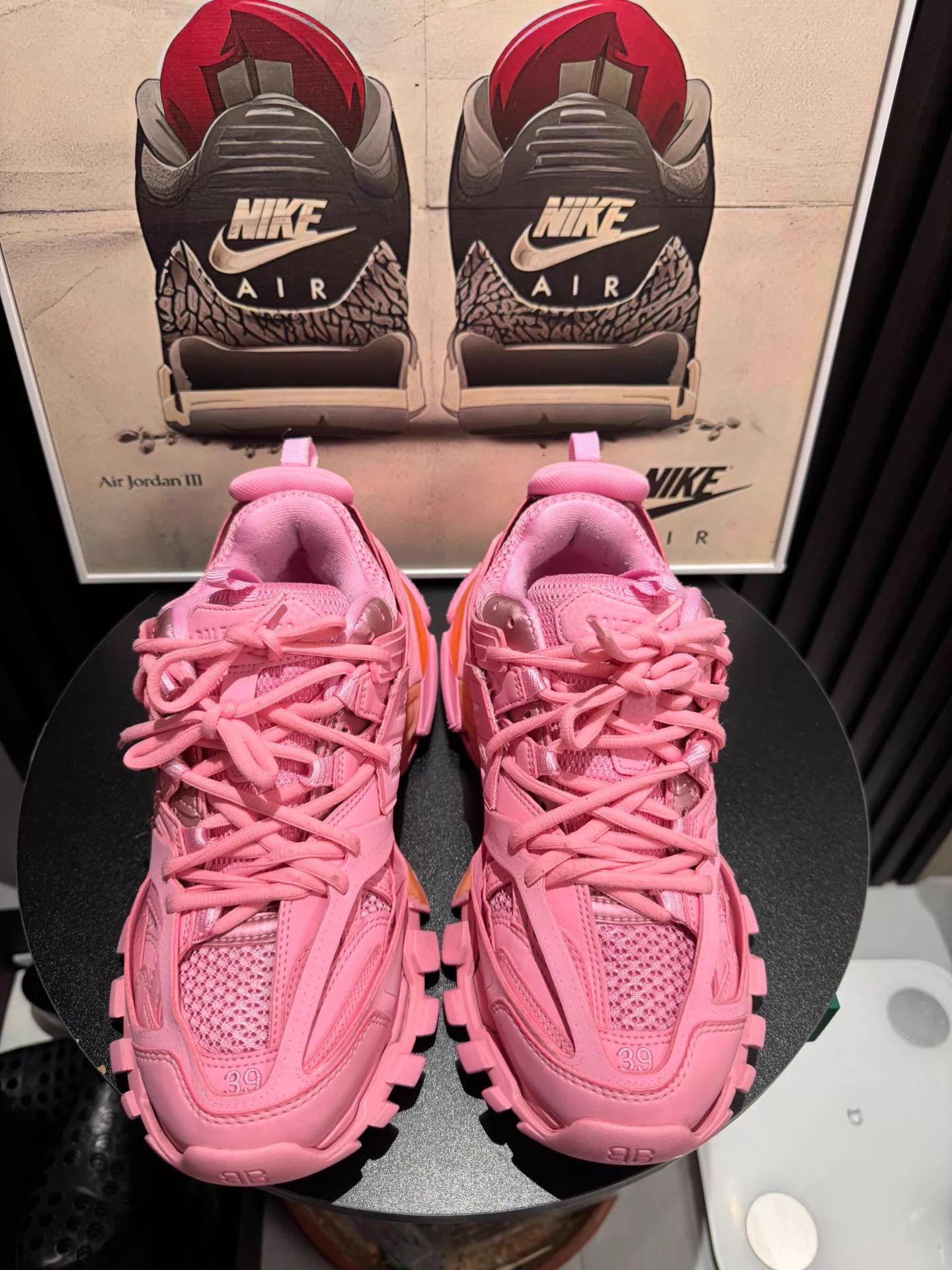 Balenciaga Balenciaga Track 1.0 Women's Pink 39 Size US 8.5 / IT 38.5 - 2 Thumbnail
