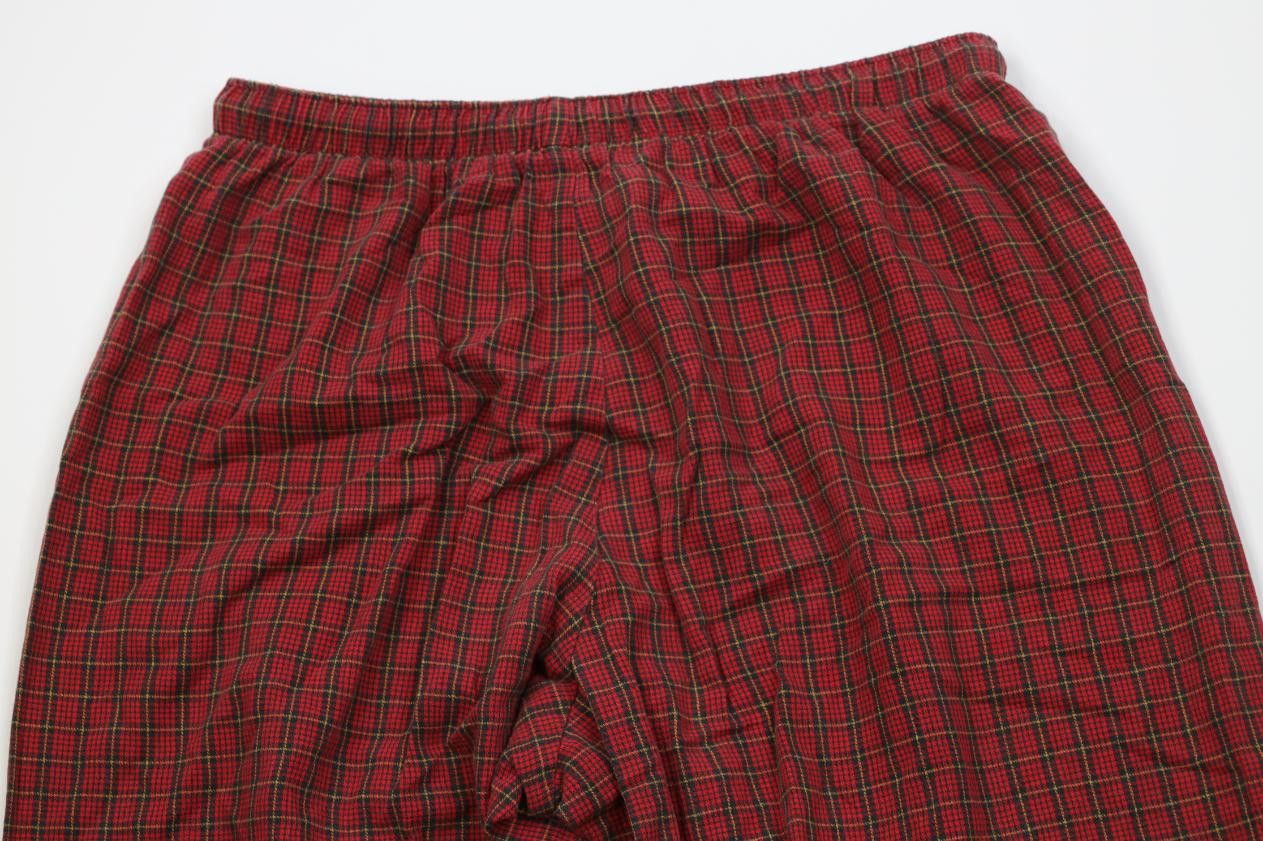 J.Crew Vintage 90s J Crew Oarsman Wide Leg Pajamas Pants Plaid Size US 36 / EU 52 - 11 Thumbnail