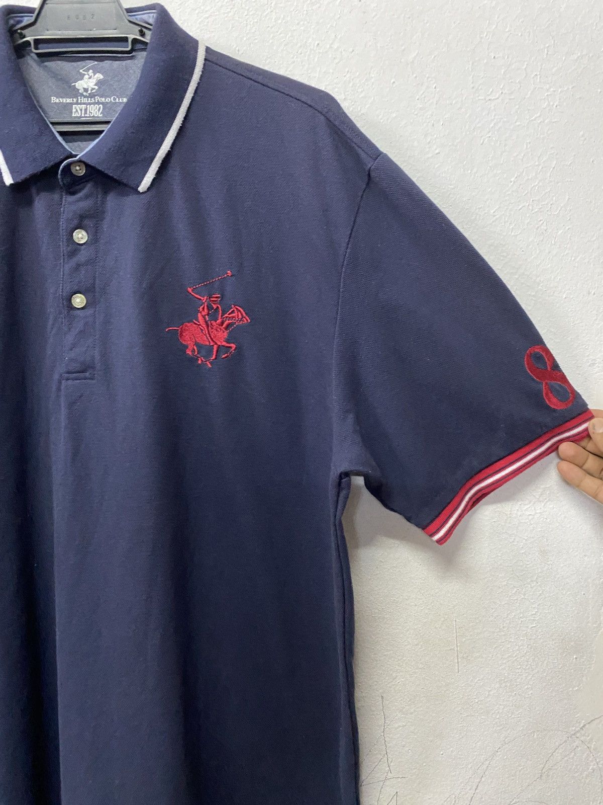 Beverly Hills Polo Club × Polo Ralph Lauren × U.S. Polo Assn. Beverly Hills Polo Club Signature EST.1982 🔥 Size US L / EU 52-54 / 3 - 3 Thumbnail