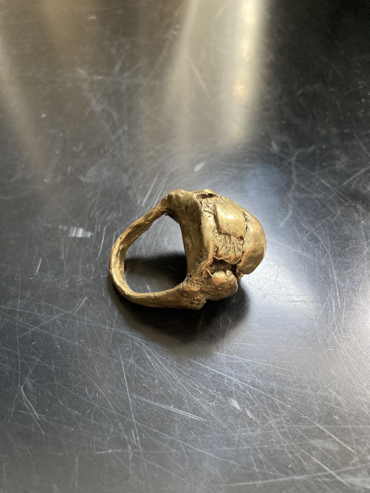 Rick Owens Rick Owens x Christiane Billet pre Hunrod Ltd. Bronze Ring Size ONE SIZE - 3 Thumbnail