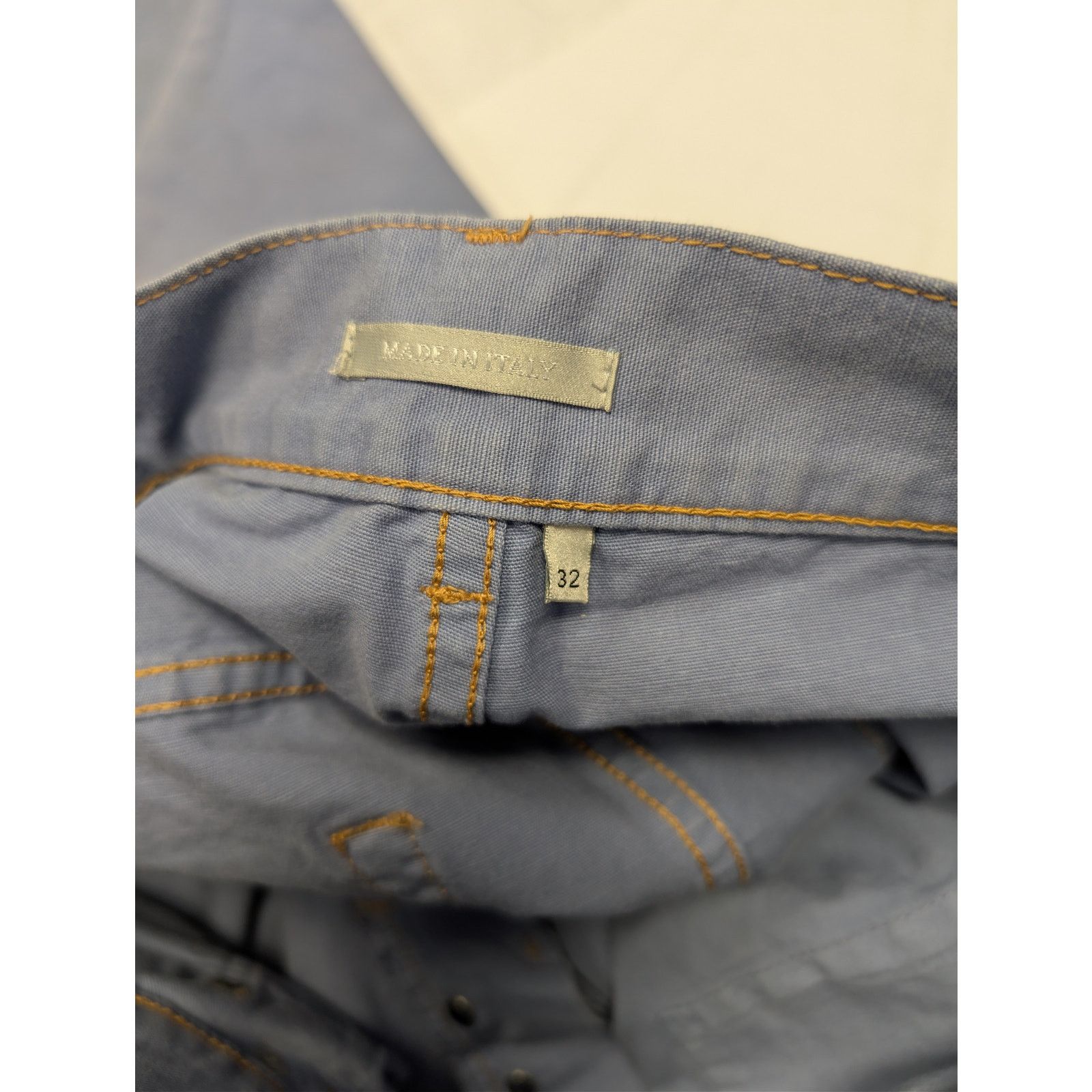 Dior o1rshd1 Embroidered Logo Patch Jeans in Light Blue Size US 32 / EU 48 - 16 Thumbnail