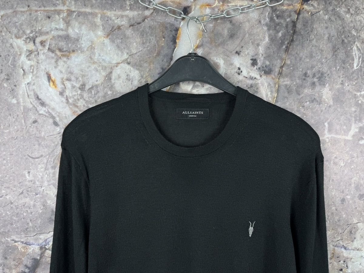 Allsaints Men’s Allsaints Nomo Crew Pullover Black Size Medium Size US M / EU 48-50 / 2 - 2 Thumbnail