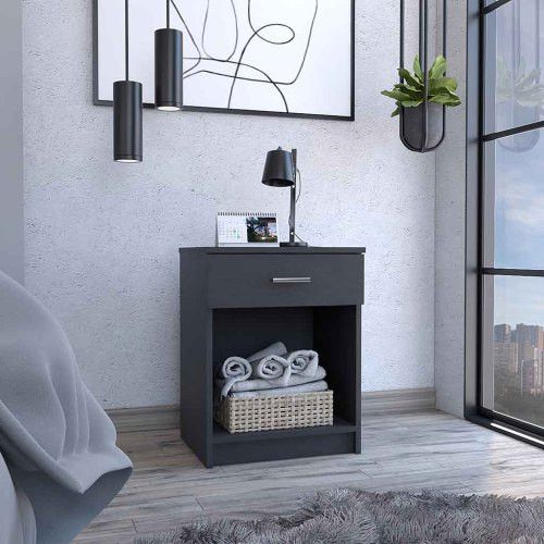 Designer × Homemade Eco Nightstand , End Table, Side Table Superior Top, One Dr Size US L / EU 52-54 / 3 - 1 Thumbnail