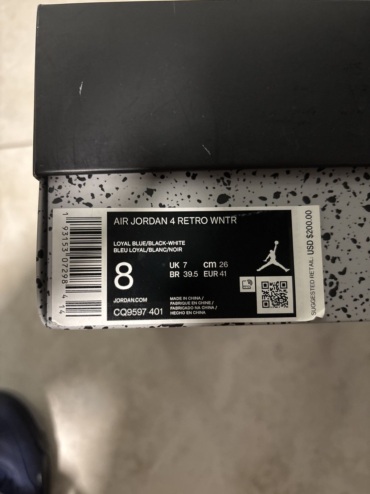 Jordan Brand × Nike Jordan 4 Winter Loyal Blue Size US 8 / EU 41 - 8 Thumbnail