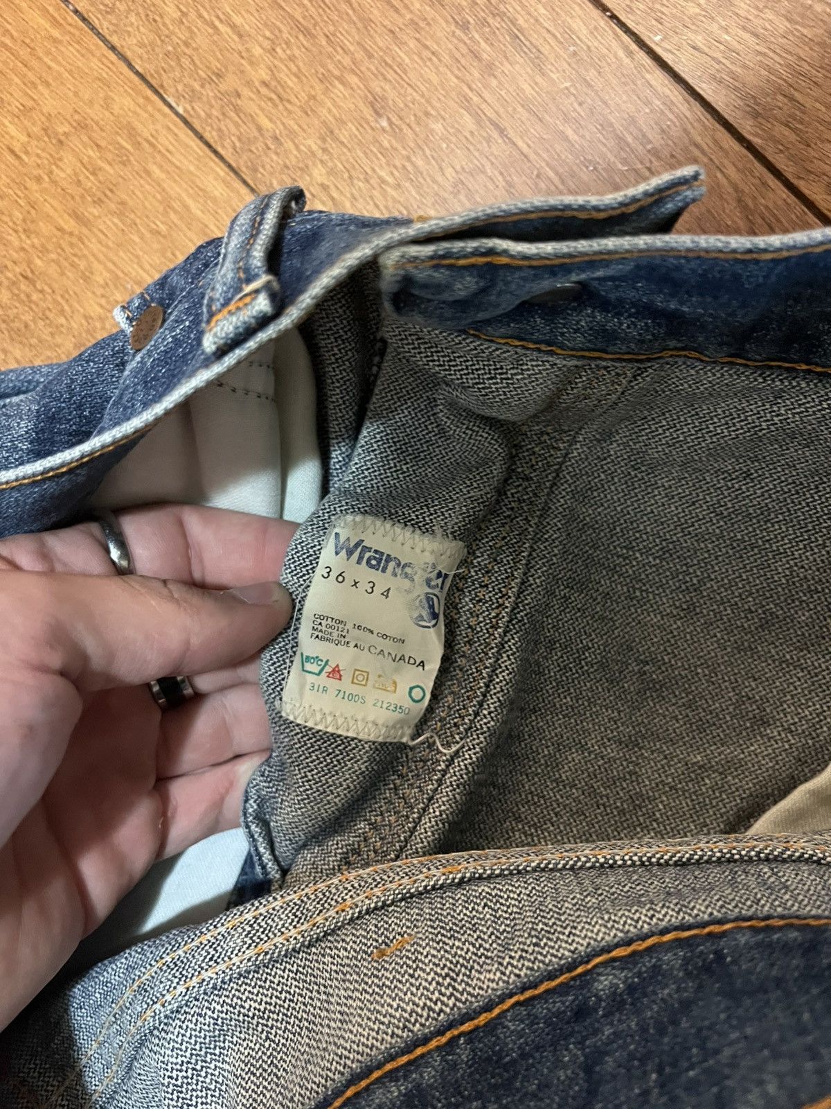 Wrangler Vintage wrangler jeans Size US 36 / EU 52 - 4 Thumbnail