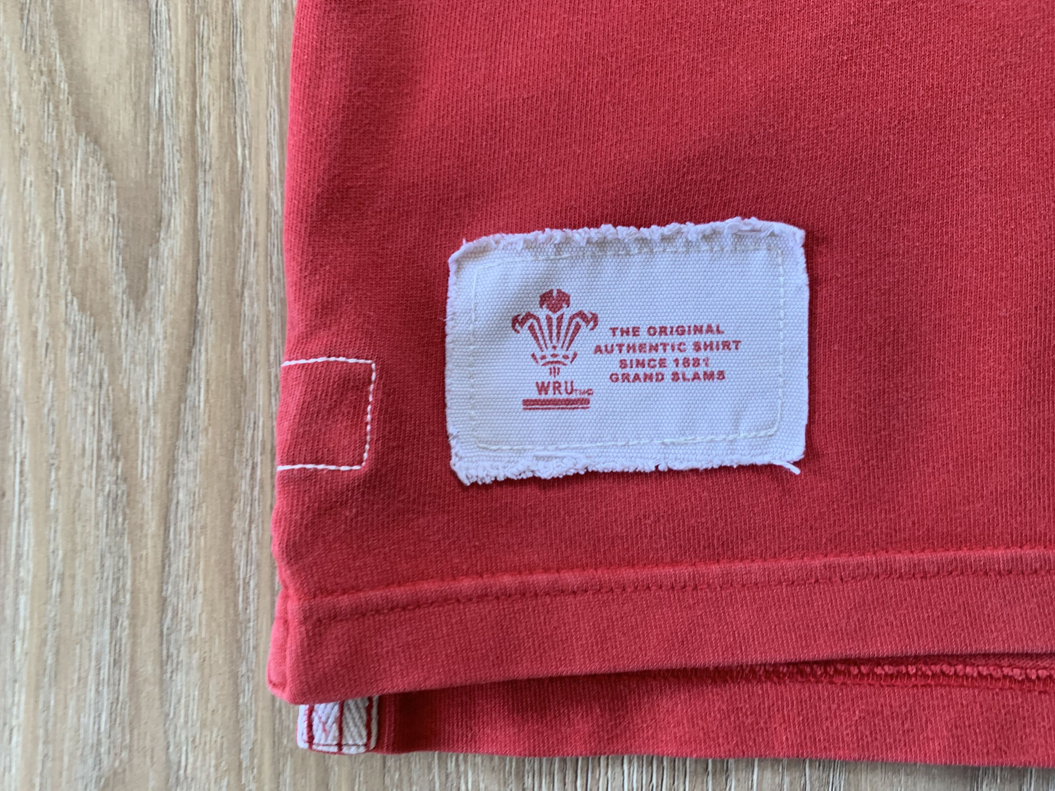 Other WRU Wales Rugby Union Cotton Short Sleeve Polo Size US L / EU 52-54 / 3 - 7 Thumbnail