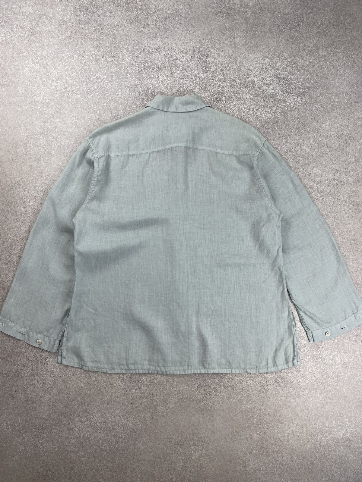 Japanese Brand Oska Linen Long Sleeve Shirt Size 1 Size S / US 4 / IT 40 - 9 Thumbnail