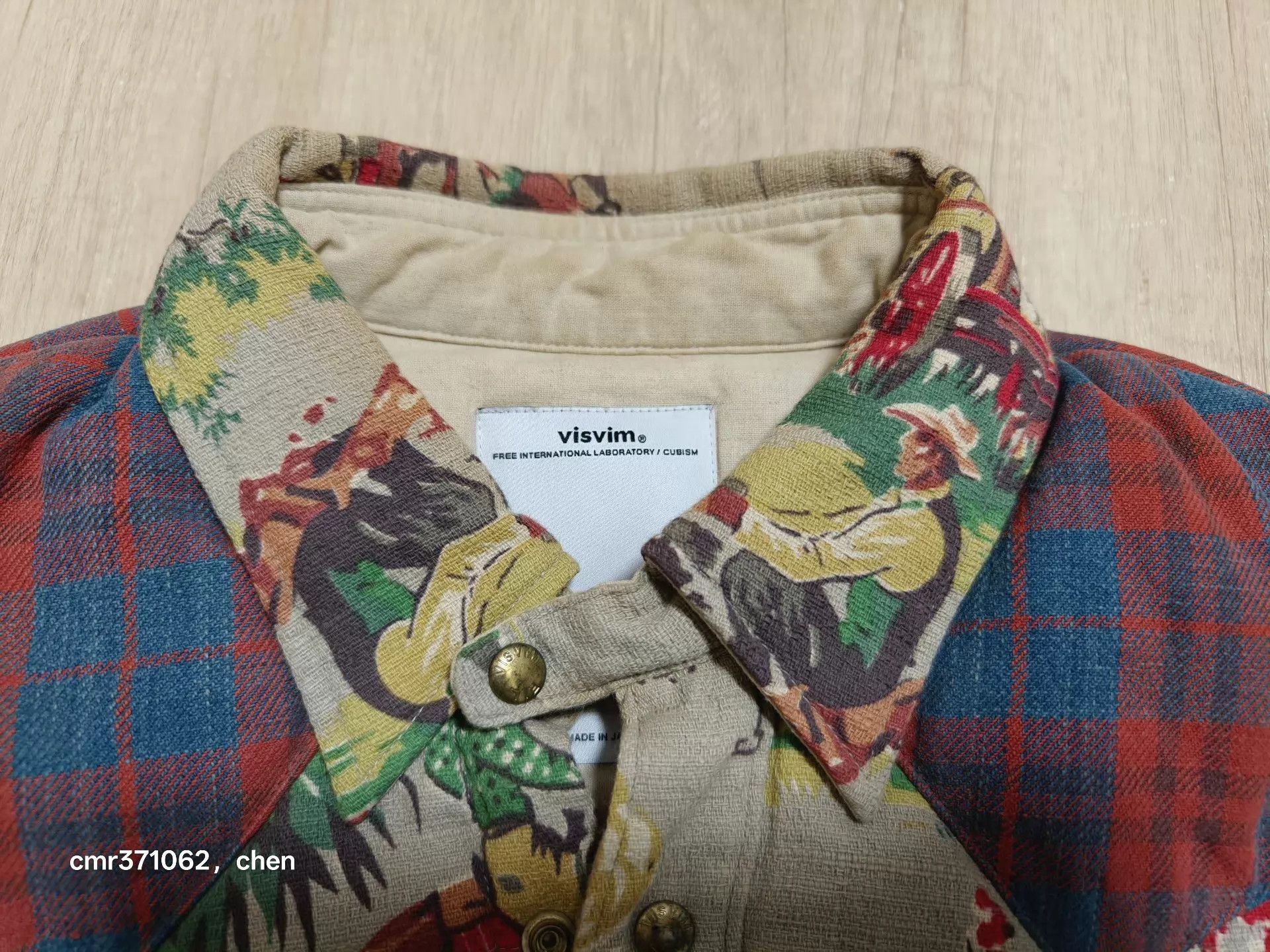 Visvim visvim 14aw kerchief down jacket kapa size 2 cowboy print Size US M / EU 48-50 / 2 - 7 Thumbnail