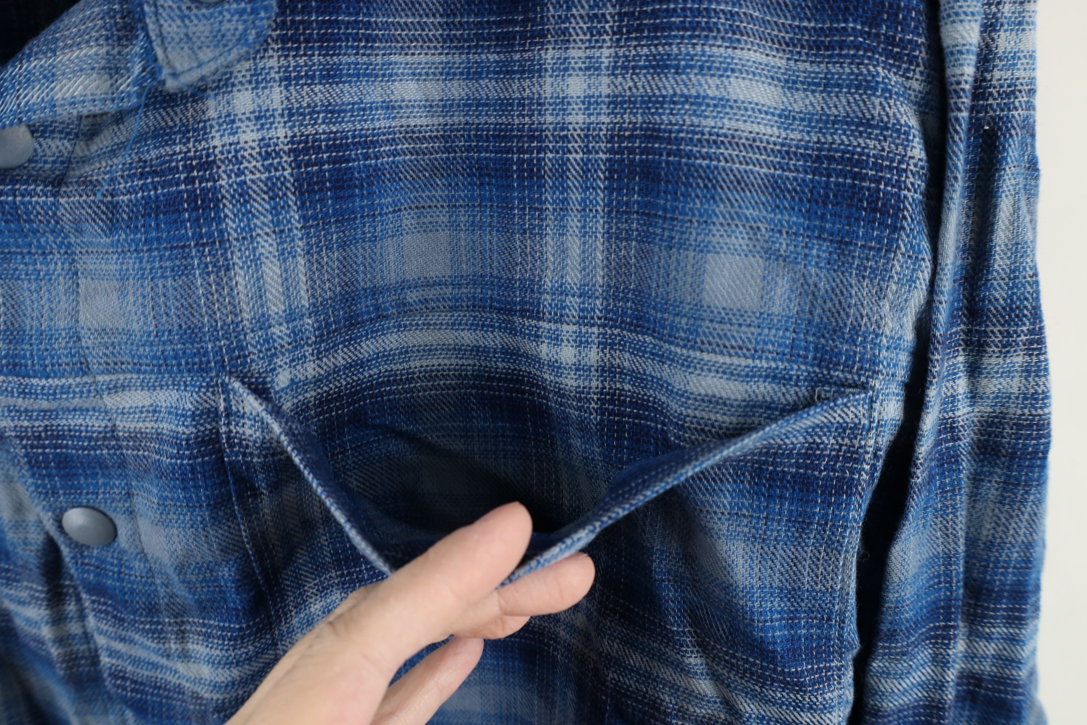 Under Armour × Vintage Under Armour Flannel Snap Button Collared Shirt Plaid Size US XXL / EU 58 / 5 - 5 Thumbnail