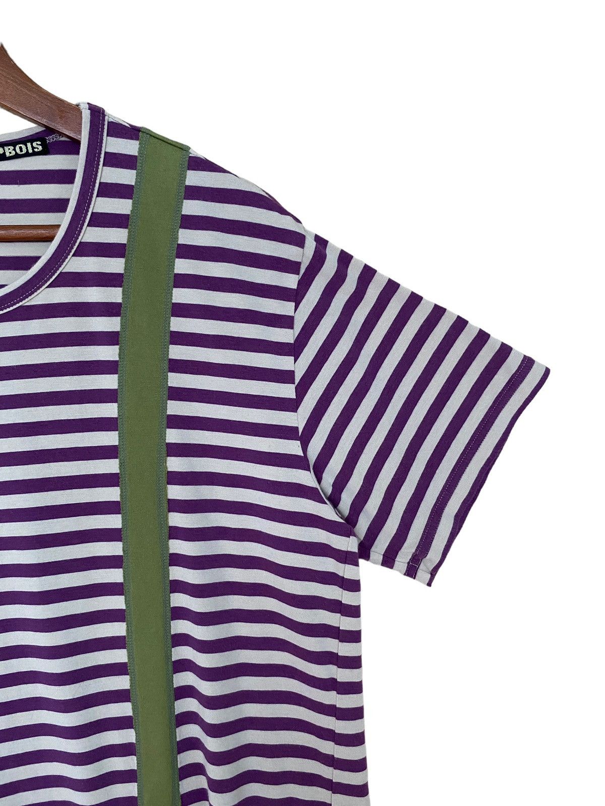 Frapbois × Issey Miyake Vintage Japanese Brand Frapbois Stripe T-Shirt 2000s Size US M / EU 48-50 / 2 - 4 Thumbnail