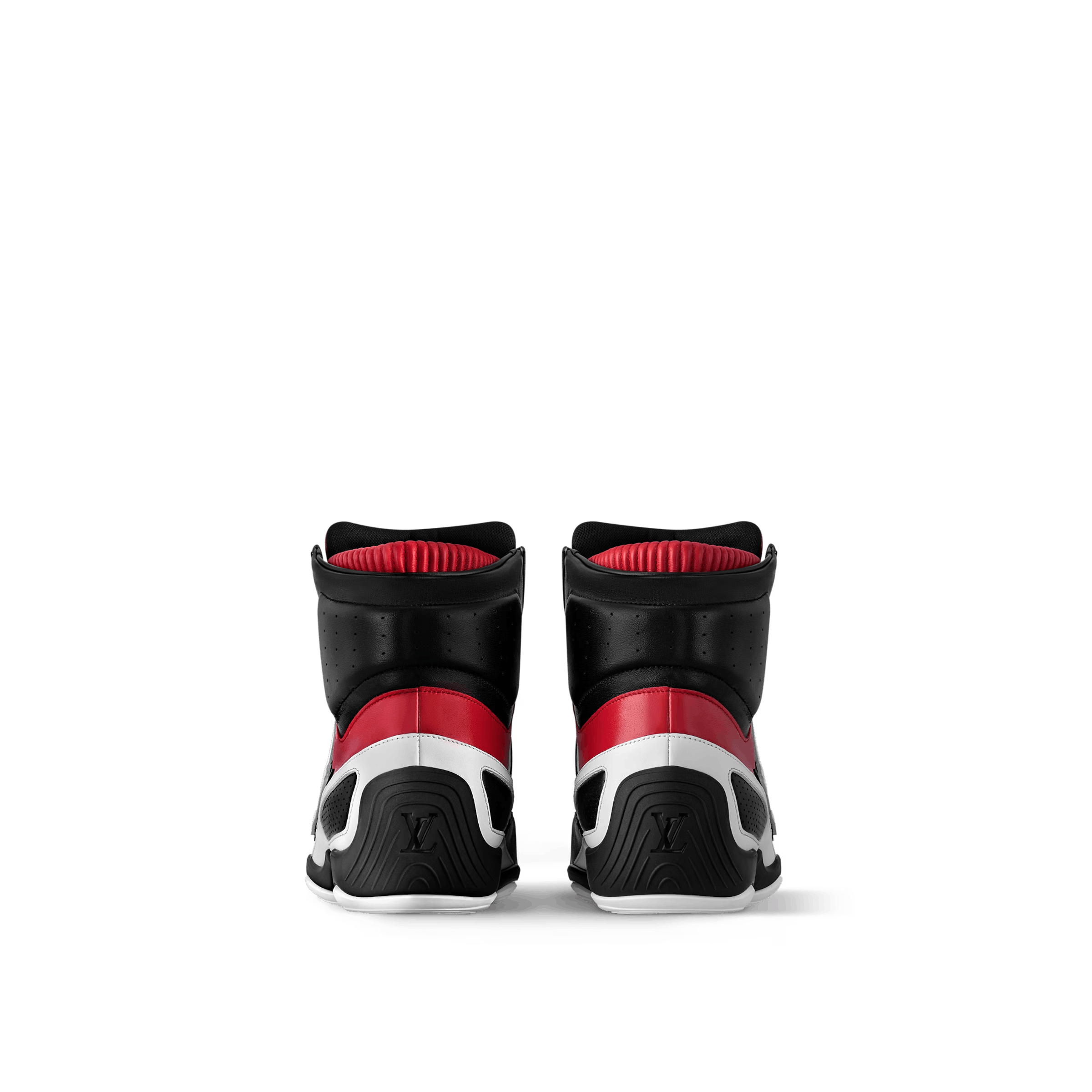 Louis Vuitton LV Footprint Racing High Top Trainers Size US 8.5 / EU 41-42 - 3 Thumbnail