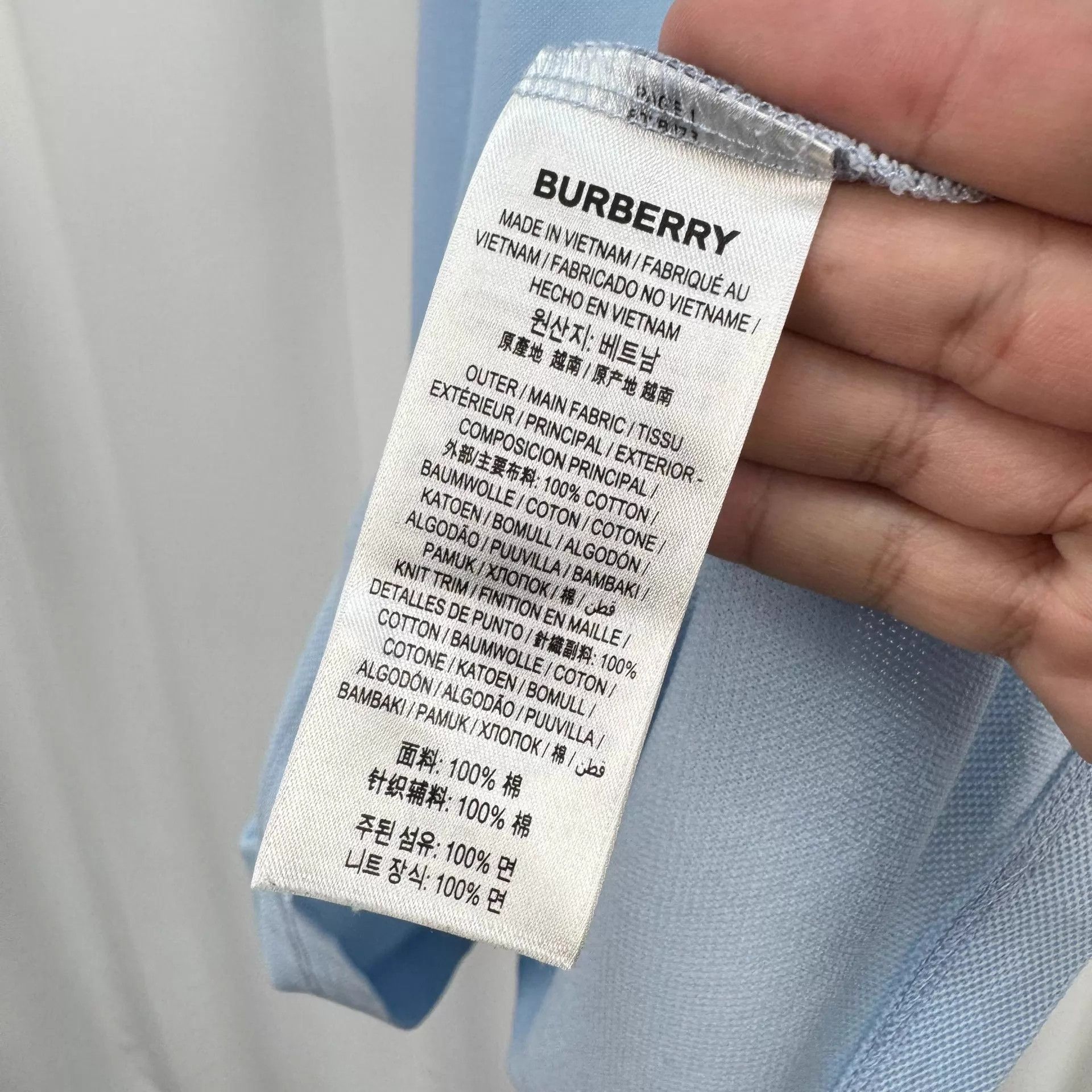 Burberry Burberry Button Polo Shirt XXL 98 New Size US XXL / EU 58 / 5 - 7 Thumbnail