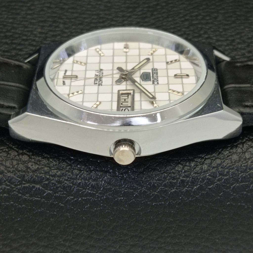 Seiko REFURBISHED VINTAGE SEIKO 5 AUTO JAPAN MENS WATCH a440212 Size 38 - 4 Thumbnail