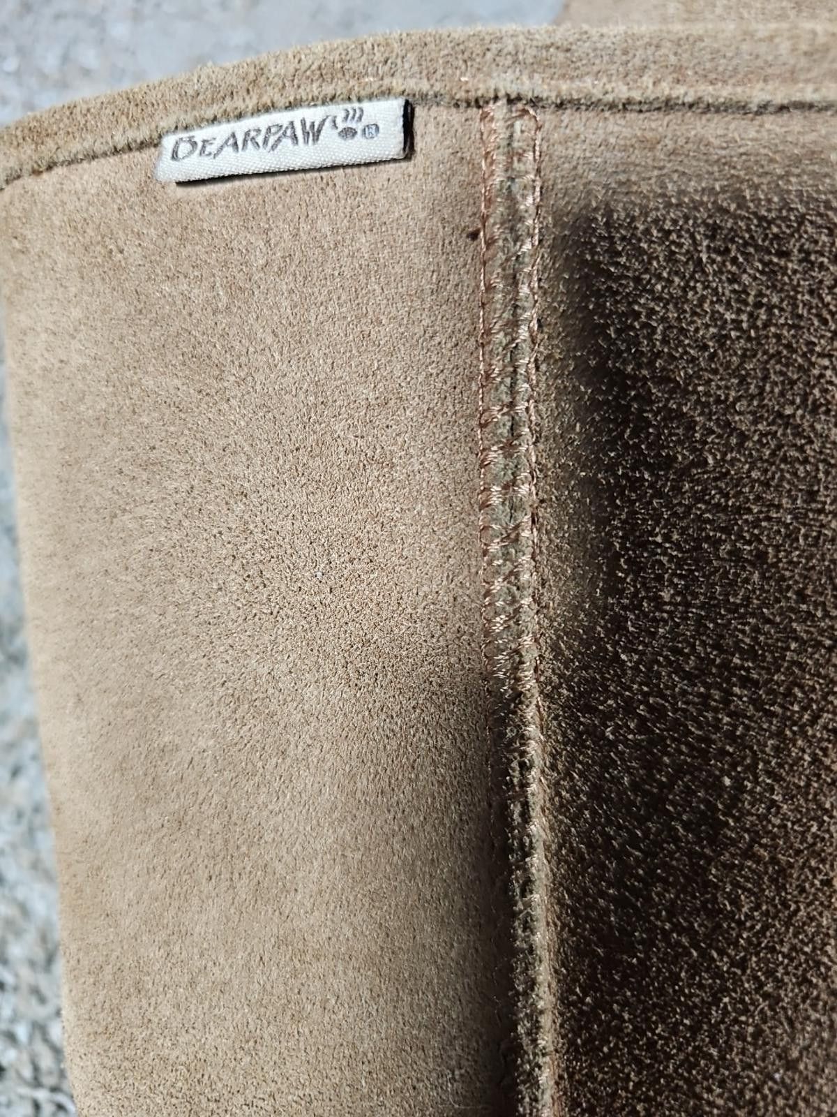 Other BearPaw Emma Tall Youth US4 UK3 Brown Suede Sheepskin Boots Size US 4 / IT 34 - 2 Thumbnail