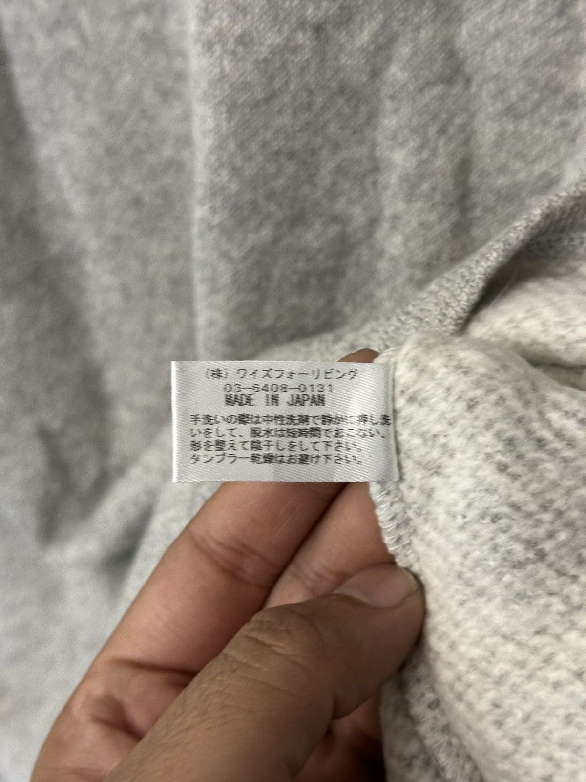 Y's × Yohji Yamamoto Yohji Yamamoto Y’s For Living Waffle Style L/S Shirt Size US M / EU 48-50 / 2 - 7 Thumbnail