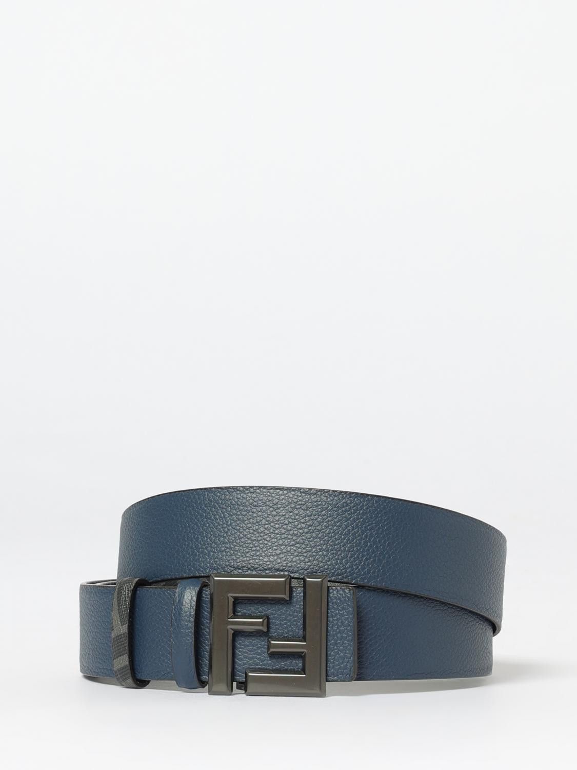 Fendi Belt Men Blue