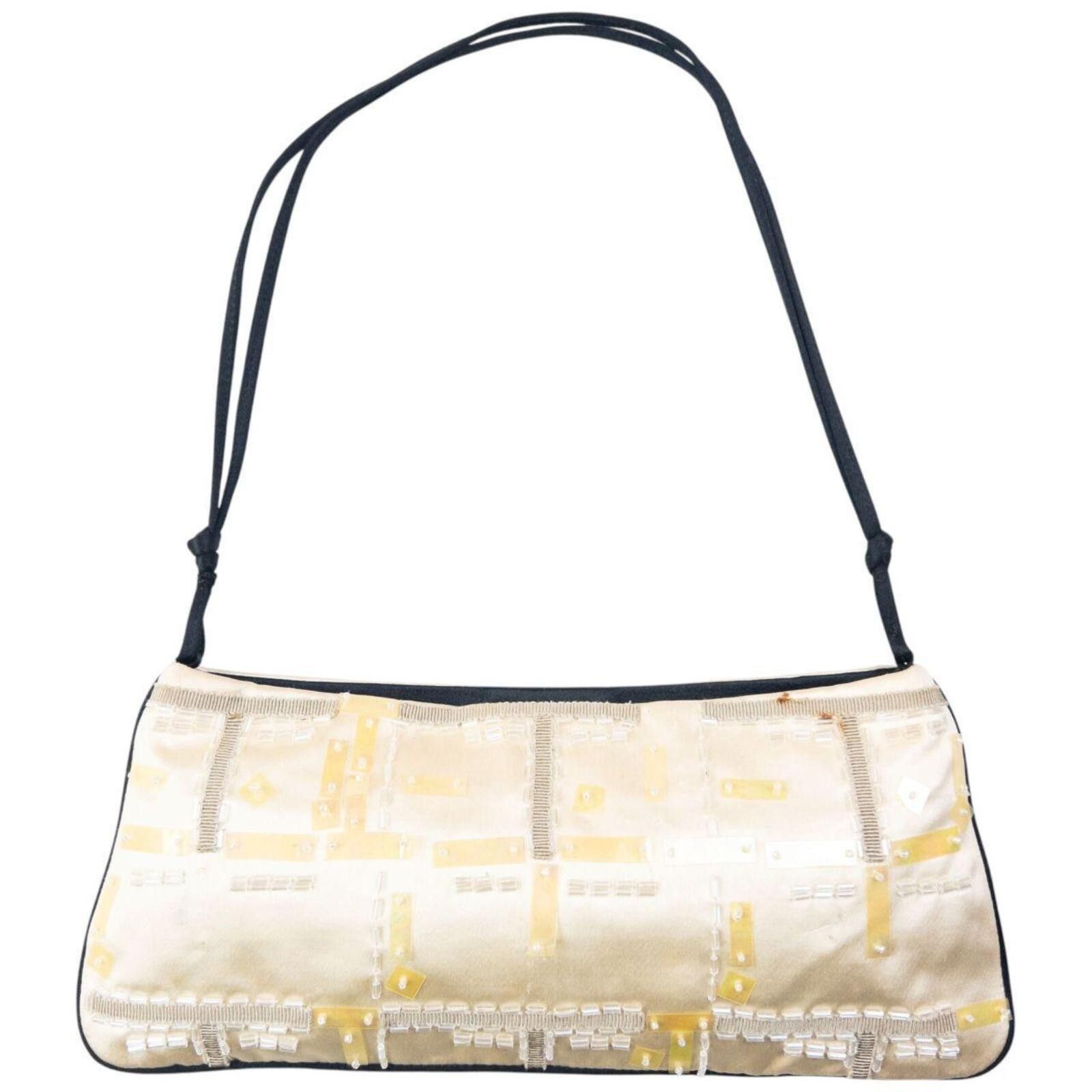 Prada Vintage 2000s Prada Sequin Embellished Shoulder Bag Size ONE SIZE - 1 Thumbnail