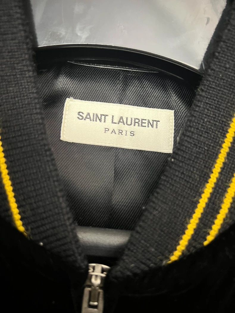Yves Saint Laurent Saint laurent Fall/Winter 19 Black Velvet Radio Jacket 2503 Size US M / EU 48-50 / 2 - 4 Thumbnail