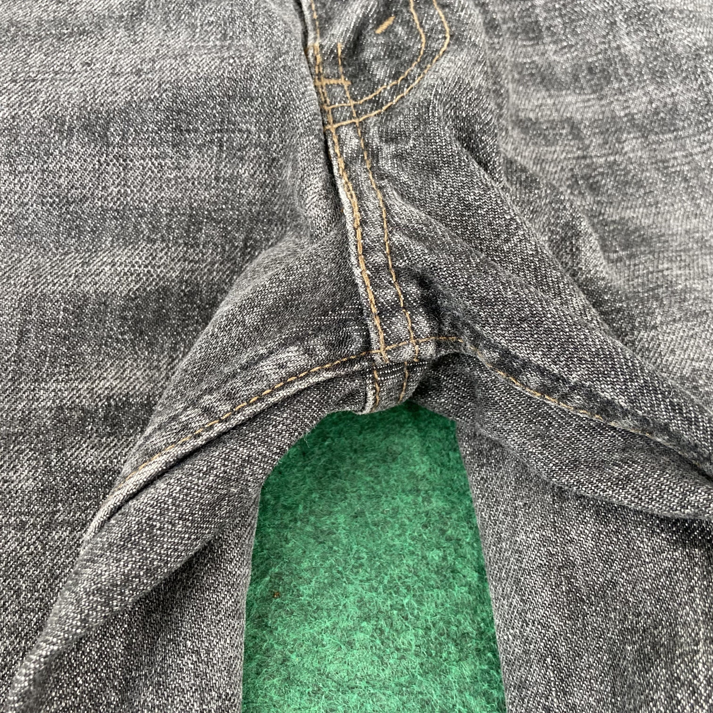 Levi's 29x31.5 Vintage Levis 517 Denim Sz 30 Bootcut Faded Jeans Size US 30 / EU 46 - 5 Thumbnail